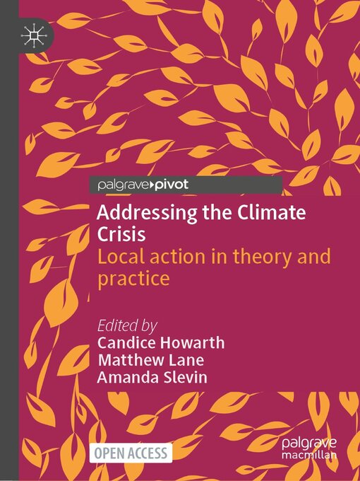 Title details for Addressing the Climate Crisis by Candice Howarth - Available